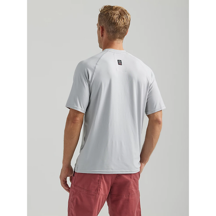 ATG by Wrangler Mens Performance Knit Shirt - Harbor Mist