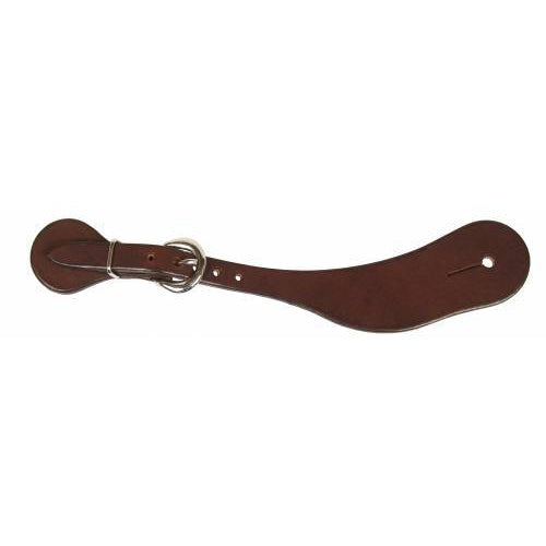 Professional's Choice Men's Harness Leather Spur Straps - Chocolate