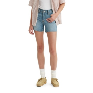 Levi Womens Mid Length Shorts - No More Rules