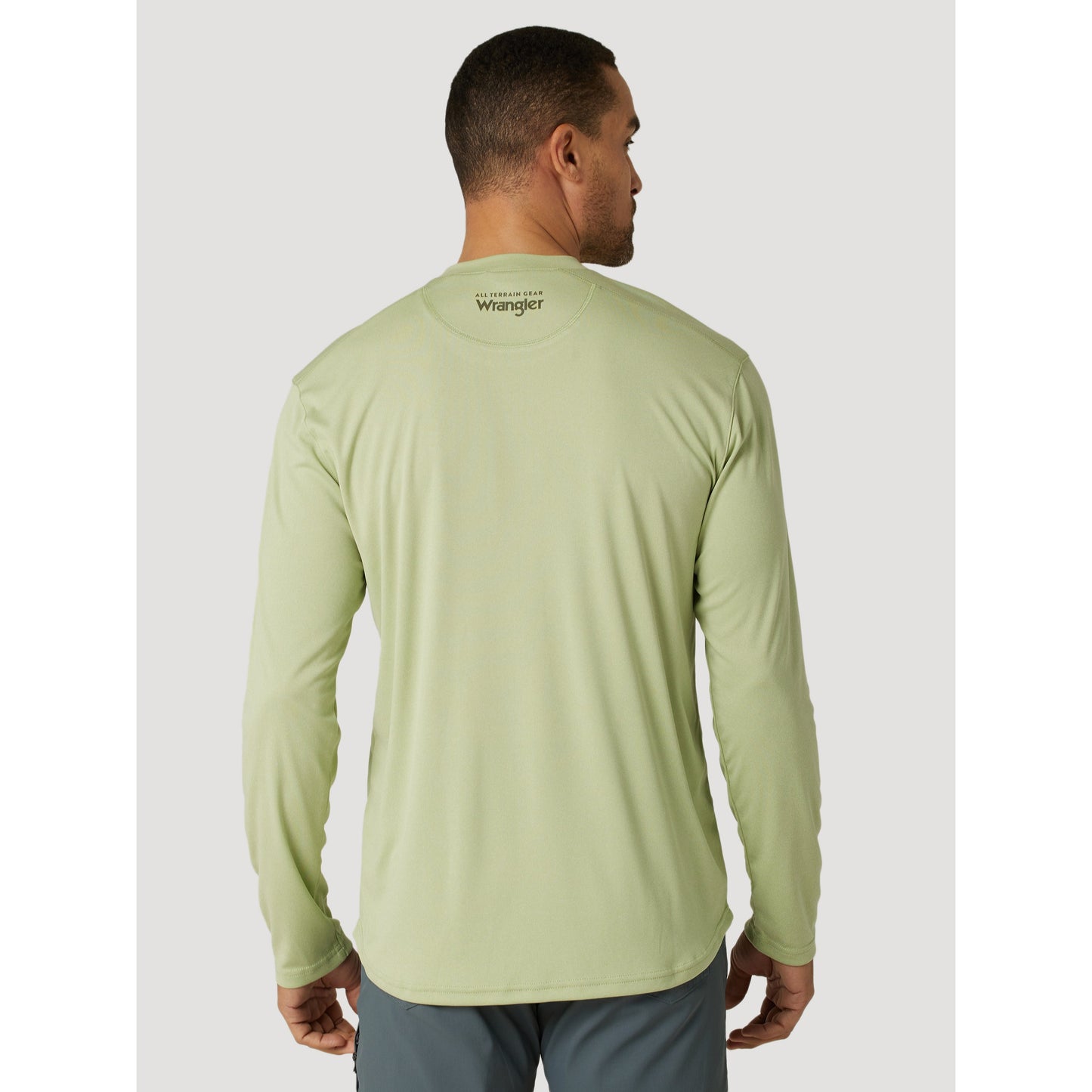 Wrangler Men's Outdoor LS Knit Shirt