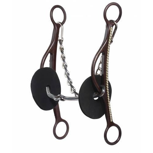 Professional's Choice Brittany Pozzi Long Gag - Smooth Snaffle Bit