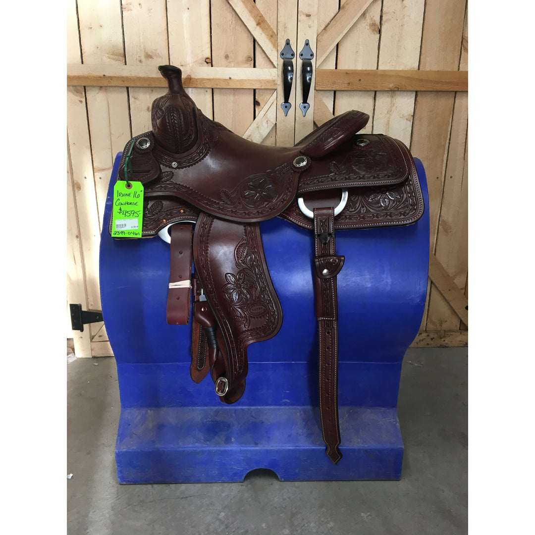 Irvine 16" Cowhorse Saddle
