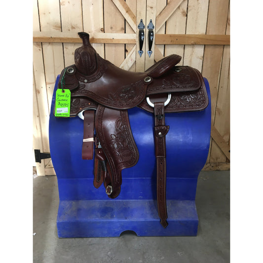 Irvine 16" Cowhorse Saddle