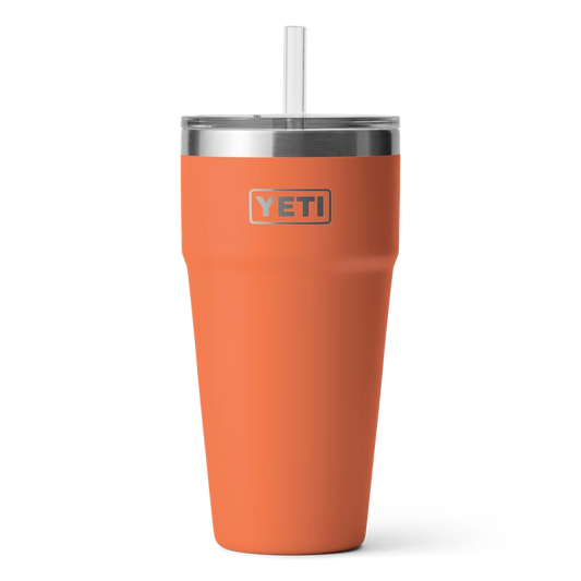 Yeti Rambler 769ml Stackable Pint w/Straw Lid - High Desert Clay