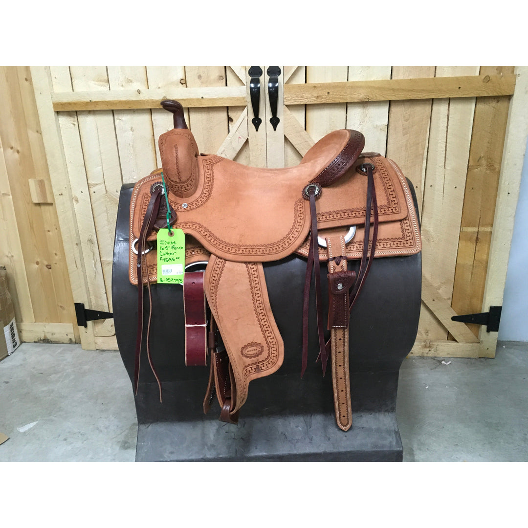 Irvine 16.5" Ranch Cutting Saddle
