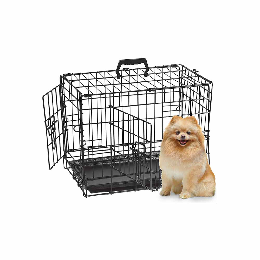 Smart Pet Love Wire Crate 2 Door Med  30x19x21.5