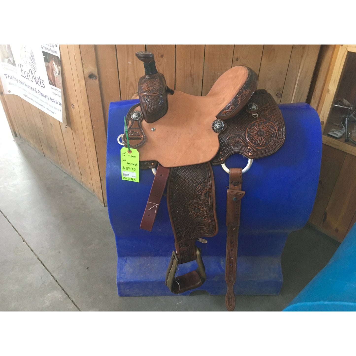 Irvine 12" All Around Saddle