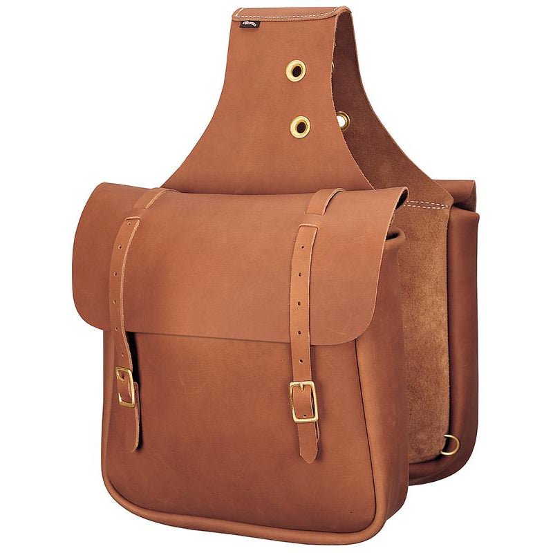 Weaver Leather Chap Leather Saddle Bag- Brown