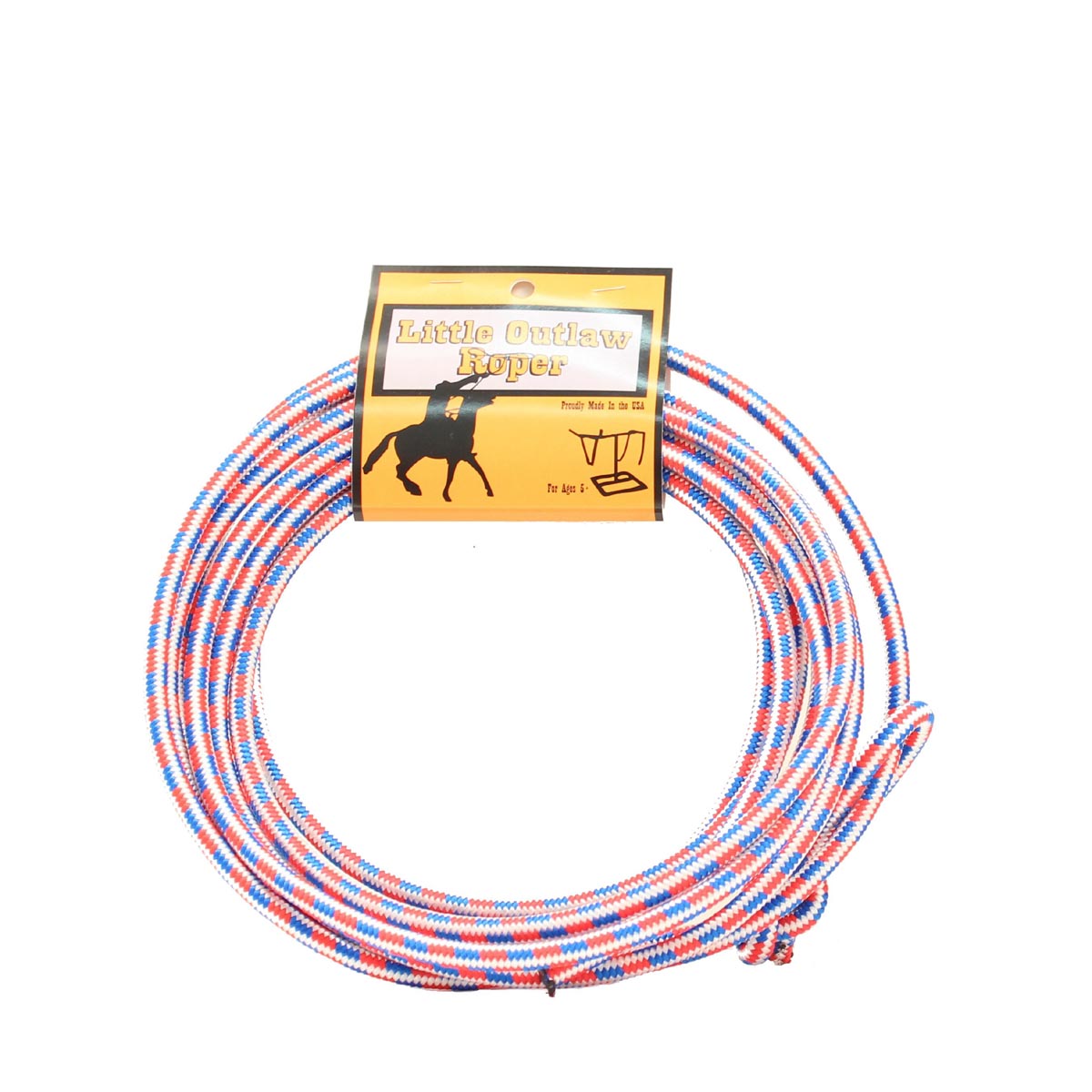 Little Outlaw Youth Rope Red White and Blue