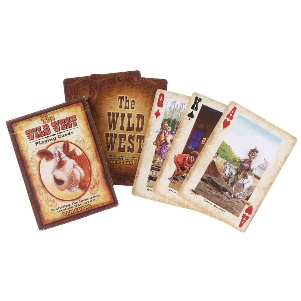 Tough 1 Western Playing Cards - Wild West