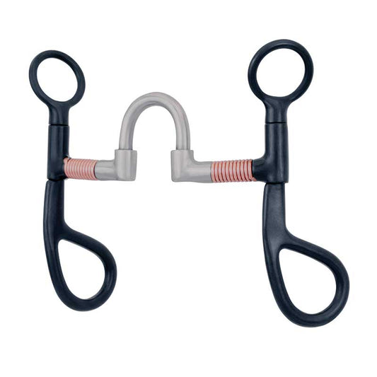 Cowboy Tack Correctional Copper Wire Wrapped Argentine Bit