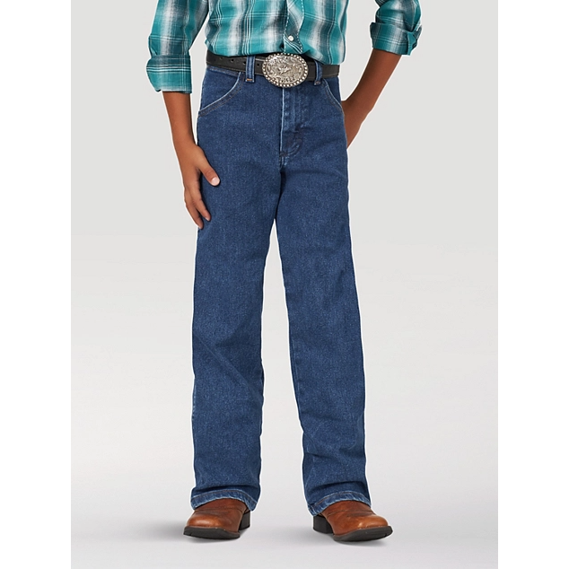 Wrangler Boy's Active Flex Jean 1T-7 - Stonewash