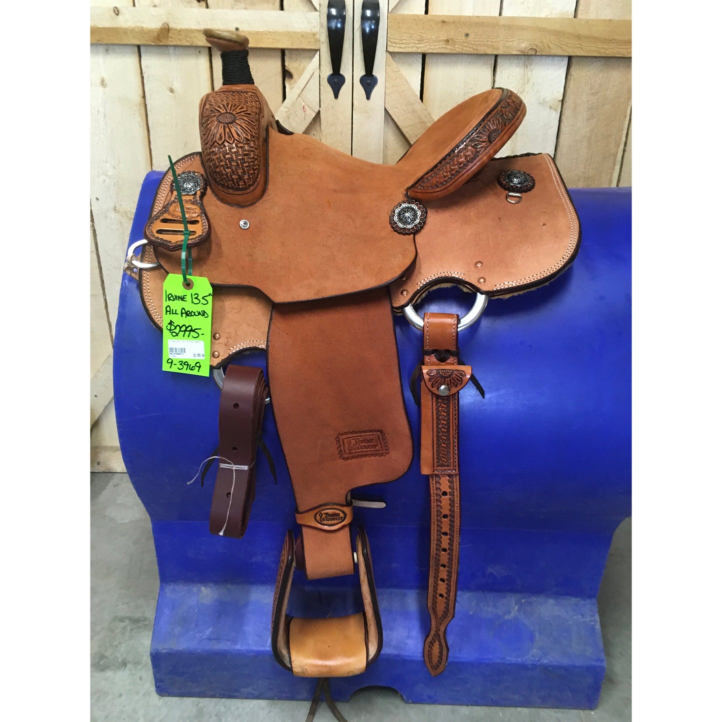 Irvine 13.5" All Around Saddle