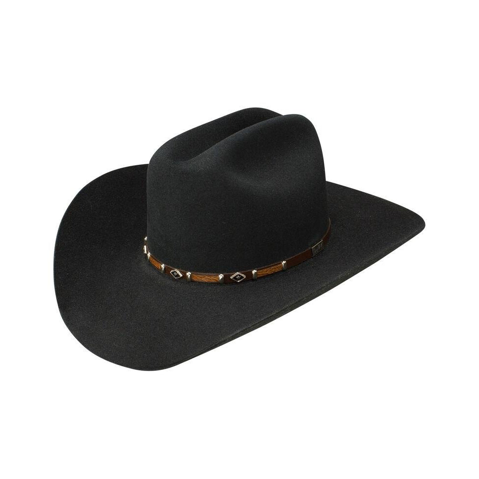 Resistol Western Felt Hat - Black Rock