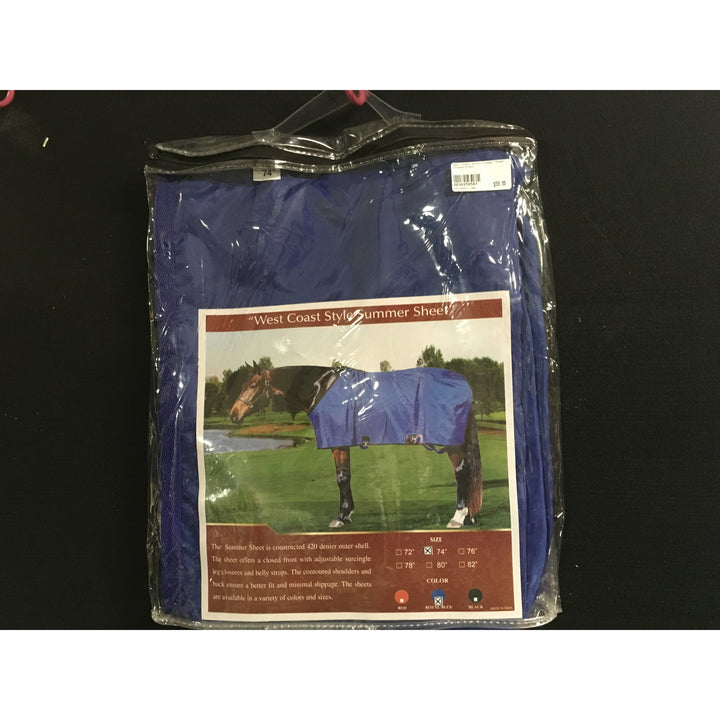 West Coast Nylon Summer Sheet - Closed Front