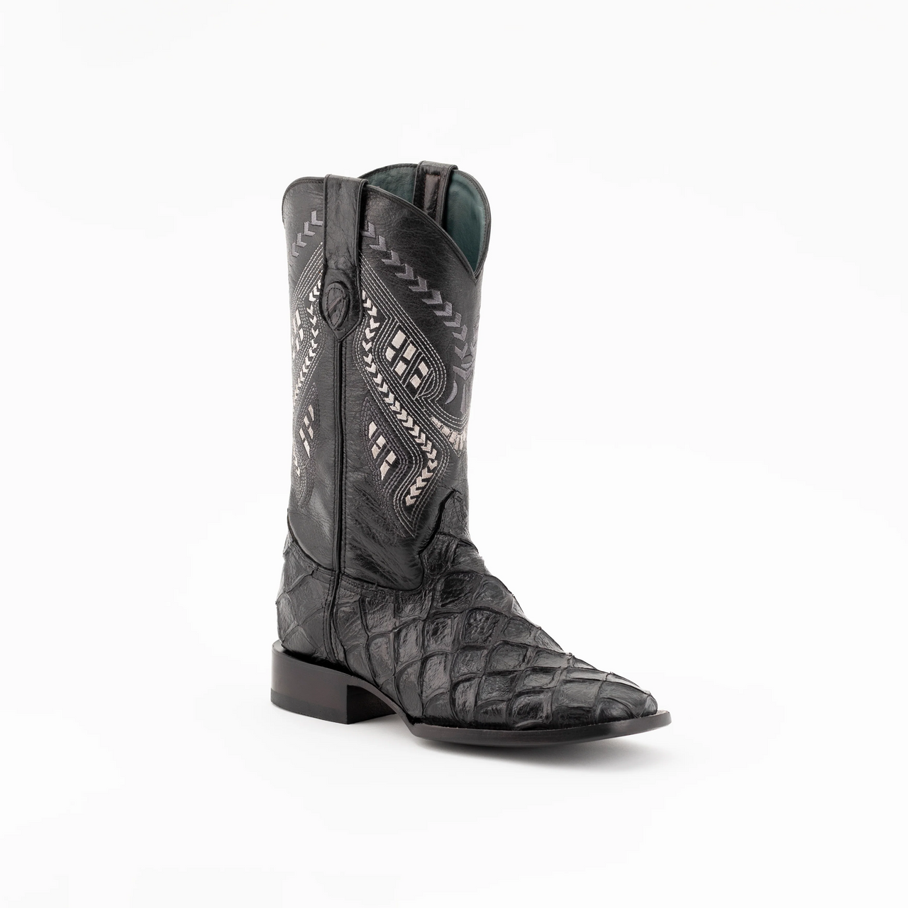 Ferrini Mens Bronco Western Boots - Black