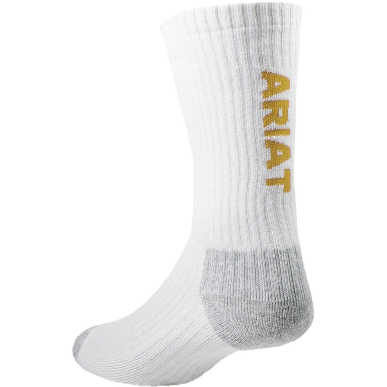 Ariat Premium Ringspun Cotton Crew Socks - 3pk