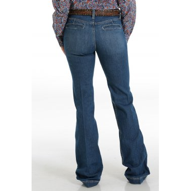 Cinch Womens Slim Fit Lynden Jeans - Medium Stonewash