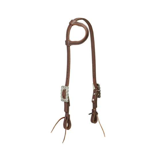 Weaver Leather Working Tack Southwest Scalloped Sliding Ear Headstall