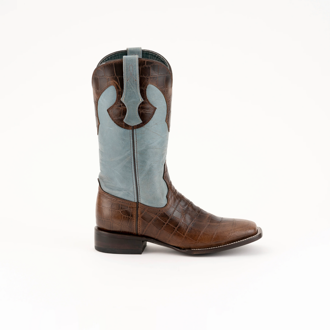 Ferrini Mens Mustang Western Boots - Brown