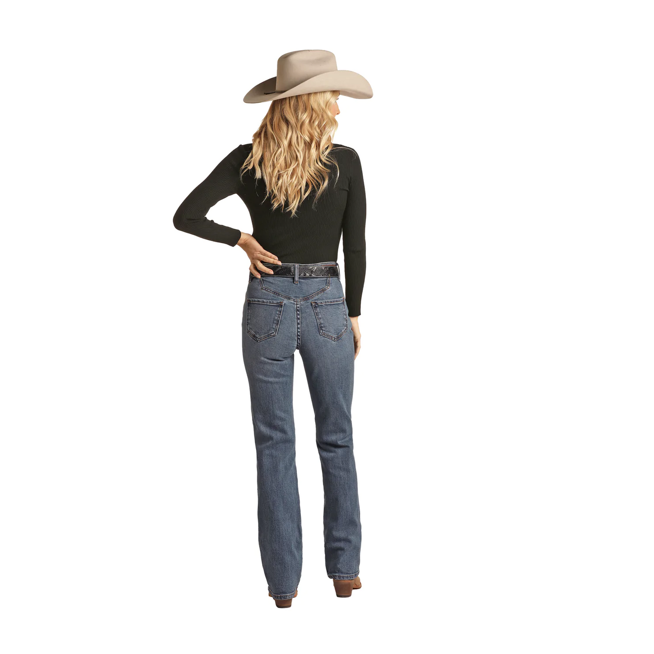 GWAABD Rodeo Outfit for Women Length Wide Pants Slim Jeans Waisted