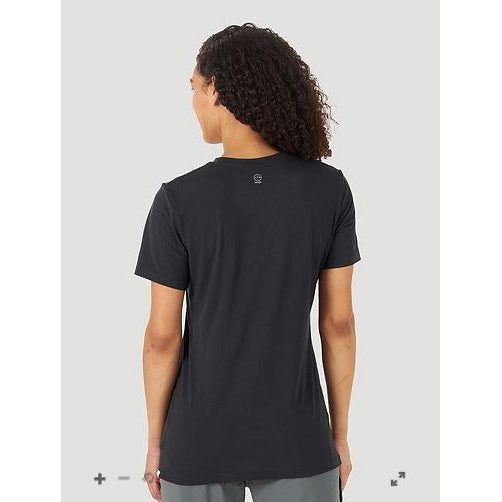 Wrangler Women's ATG Outdoor SS Knit Pocket Tee