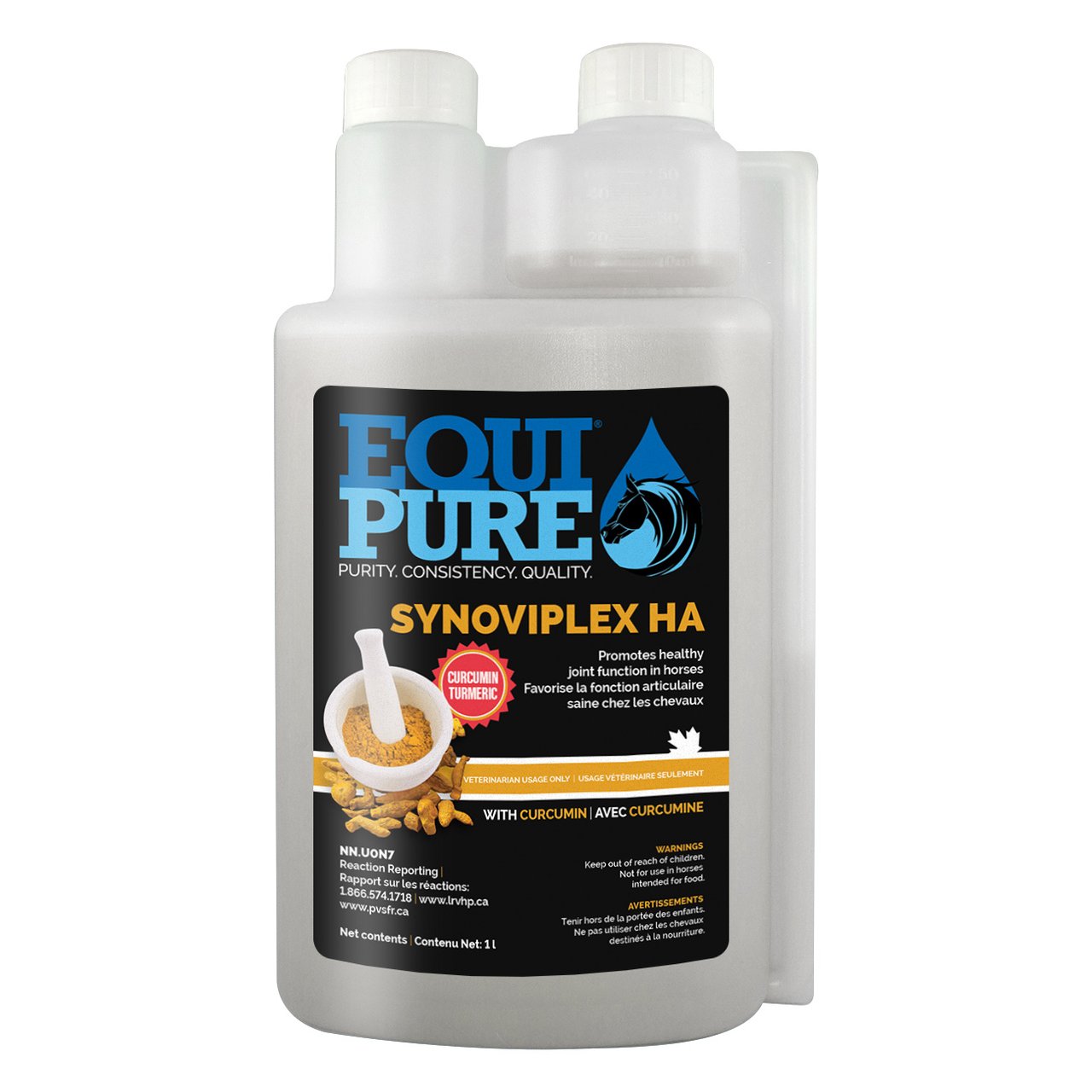 EquiPure Synoviplex HA with Curcumin 1L