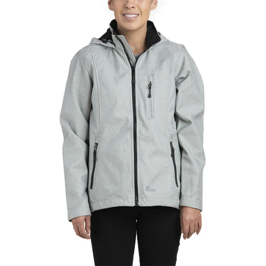Berne Women's Eiger Softshell Jacket - Grey