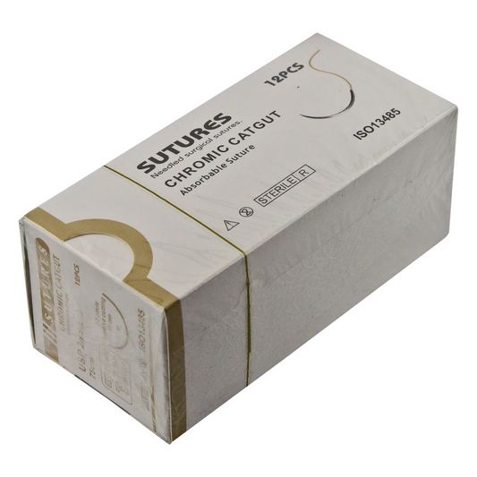 Chromic Suture 2/0 w/Needle 12/bx
