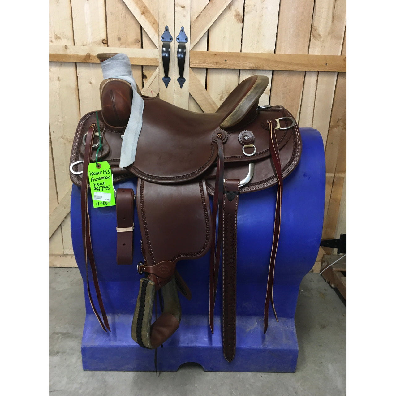 Irvine  15.5"   Association Mule Saddle
