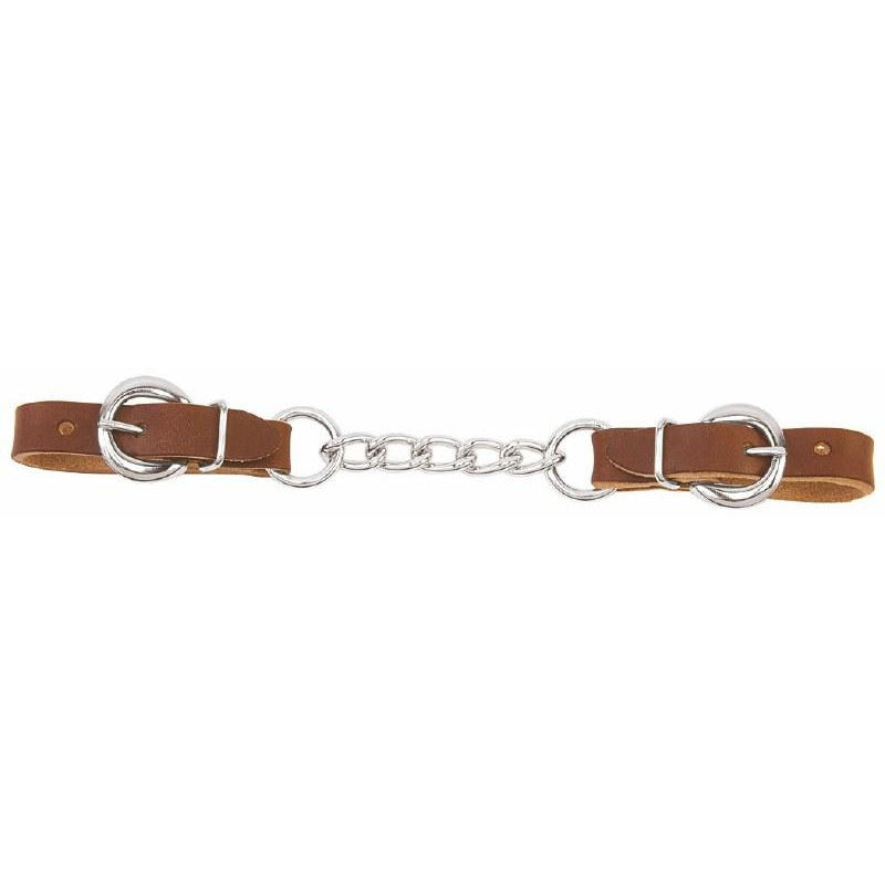 Weaver Leather Heavy-Duty Single Link Chain Curb Strap - Sunset