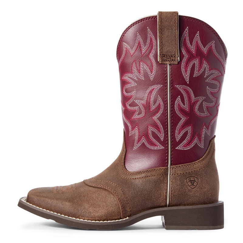 Ariat Womens Canyon Point Wide Square Toe Boot- Desert Sand