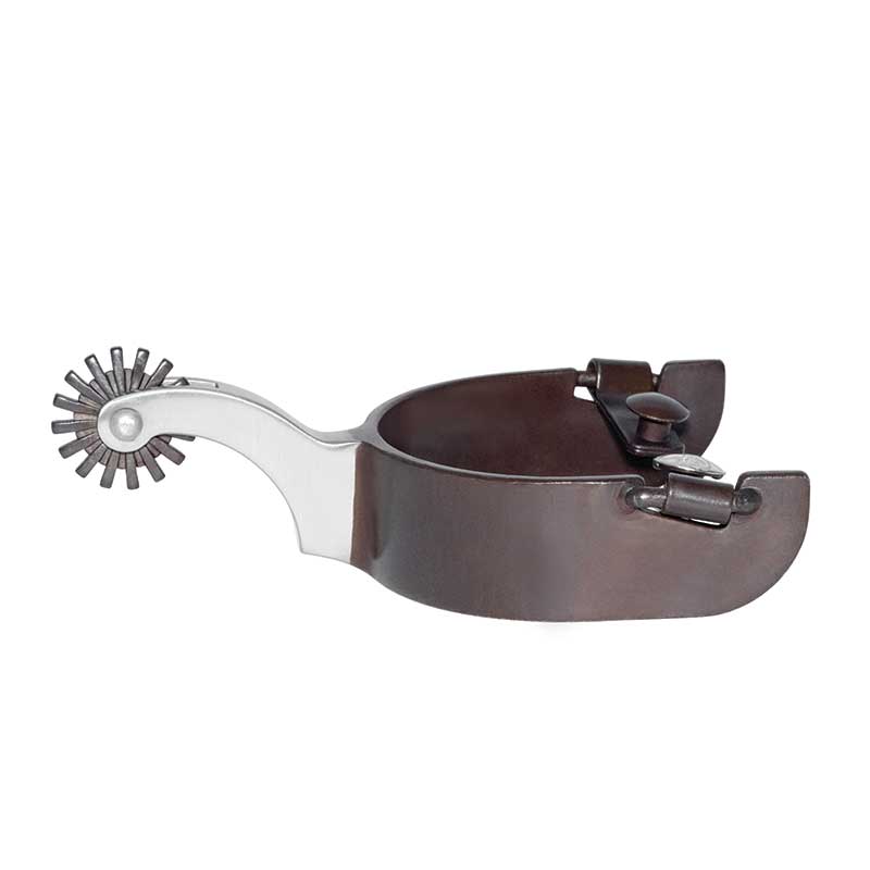 Metalab Pro Trainer Spurs - Antique Finish - 2-1/8" Shank Length