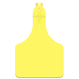 A Tag Cow Yellow
