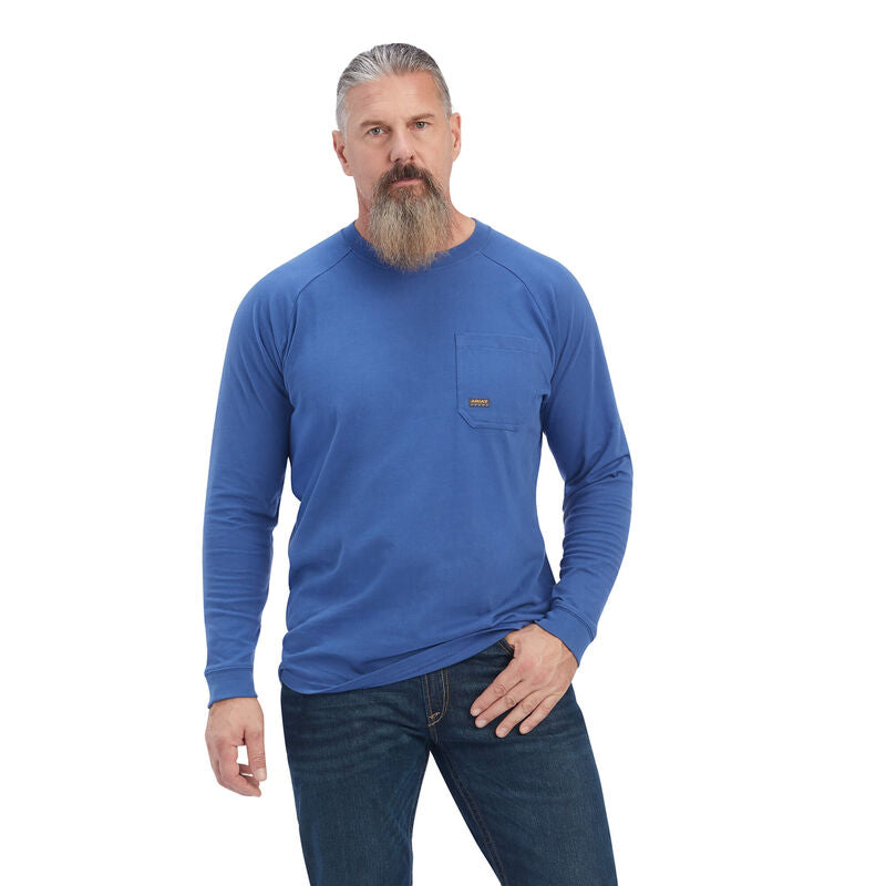 Ariat Mens Rebar Cotton Strong Roughneck Graphic T-Shirt