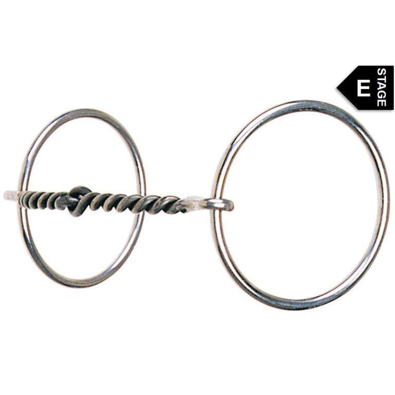 Reinsman Light Loose Ring Small Twist Snaffle Bit