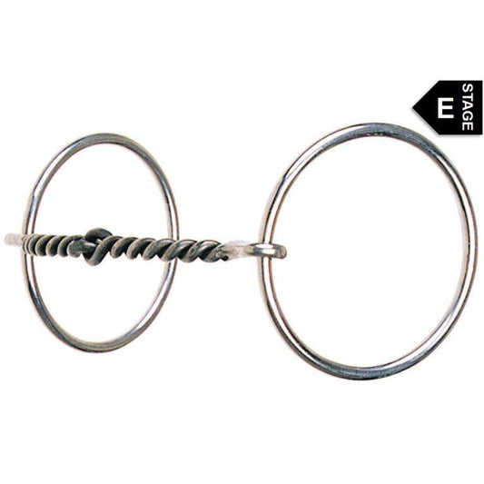 Reinsman Light Loose Ring Small Twist Snaffle Bit