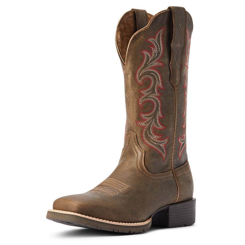 Ariat Women's Hybrid Rancher StretchFit Western Boots - Pebble - Irvine Tack & Western Wear