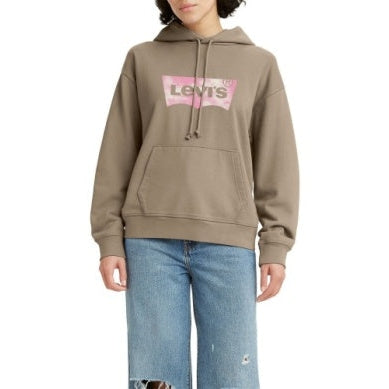 Levi Women's Graphic Standard Hoodie Space Dye