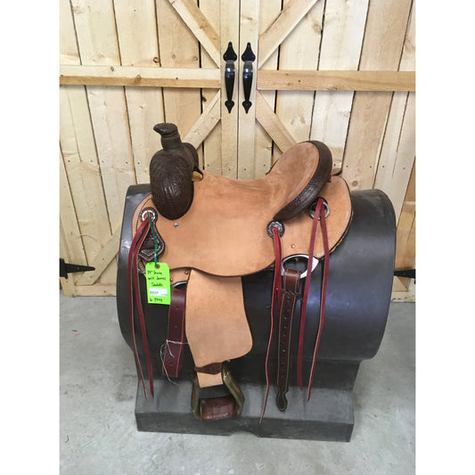 Irvine 14"  Will James Ranch Saddle
