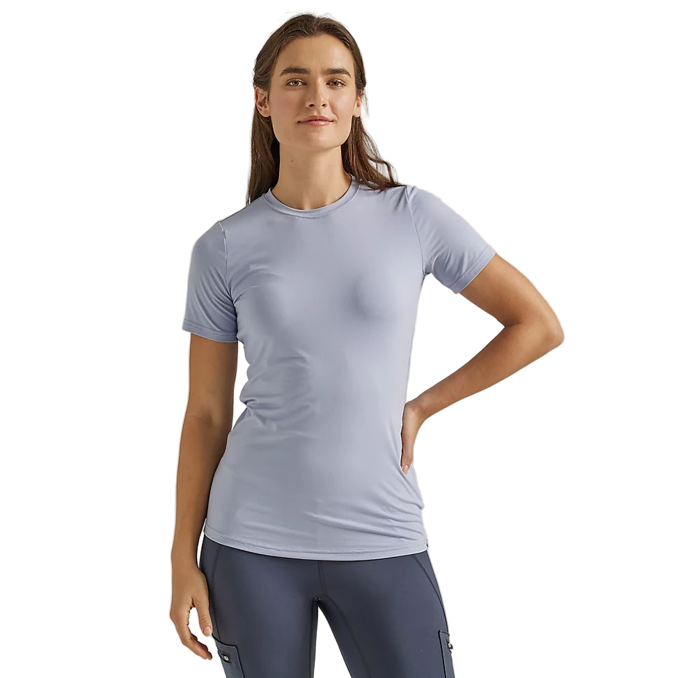 ATG By Wrangler Women's Performance Crew Neck Tee - Lilac