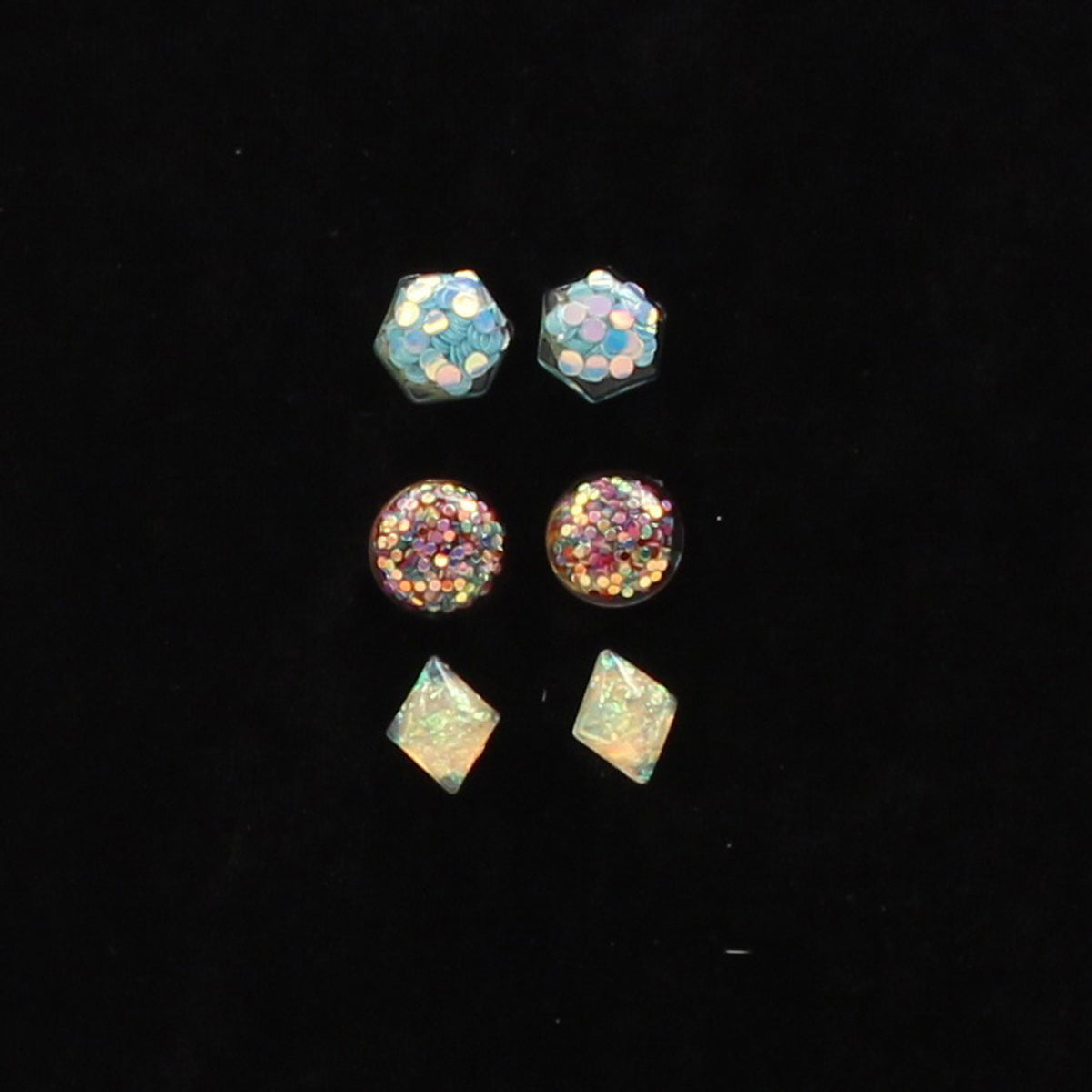 Blazin Roxx Glitter Studs Set