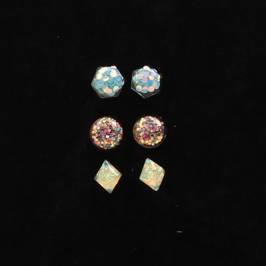 Blazin Roxx Glitter Studs Set