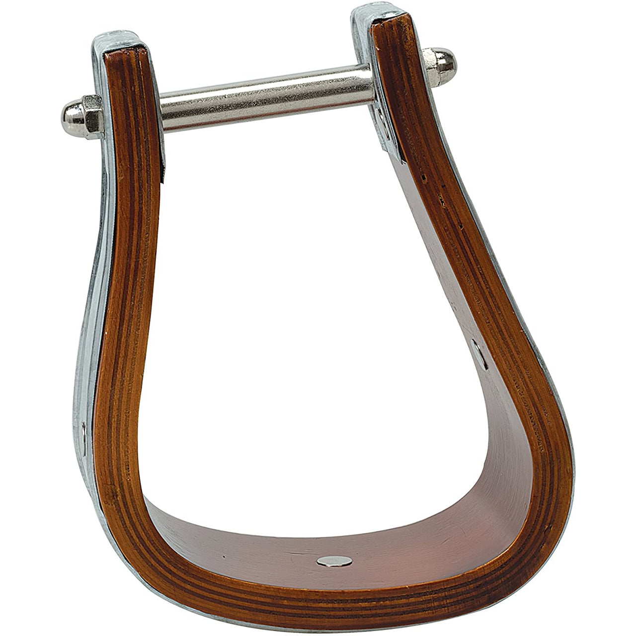 Weaver Leather Sloped Stirrup Wooden with Galvanized Binding