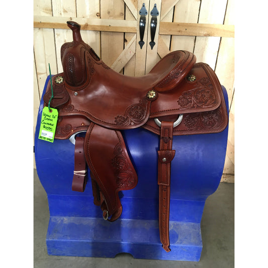Irvine Custom 16" Cowhorse Saddle