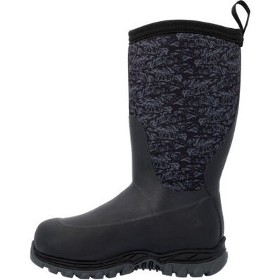 Muck Kids Rugged II Boots - Black/Mountain Terrain Print