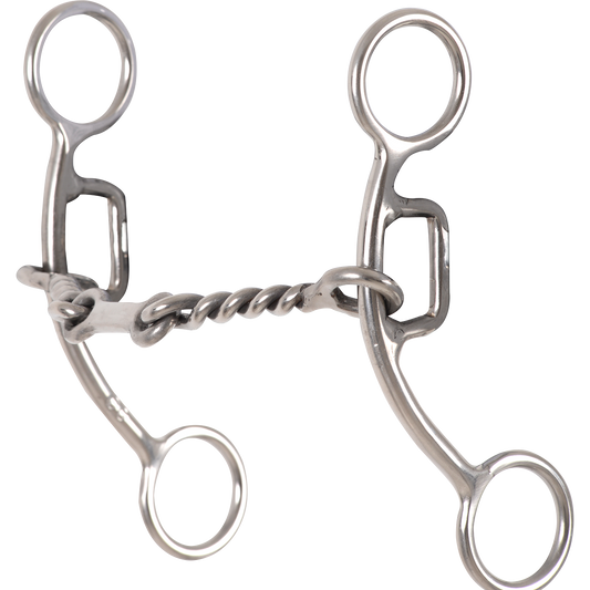 Classic Equine Carol Goostree Twisted Dr. Bristol Short Shank Delight Bit