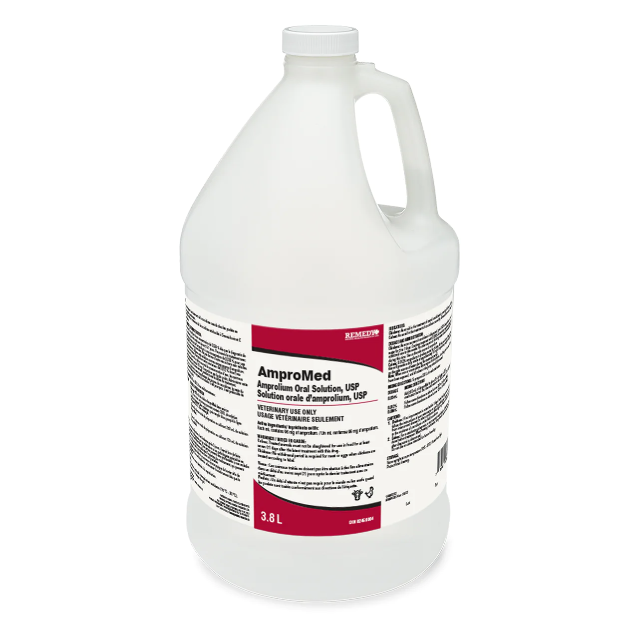 Bimeda AmproMed 9.6% Solution - 3.8L