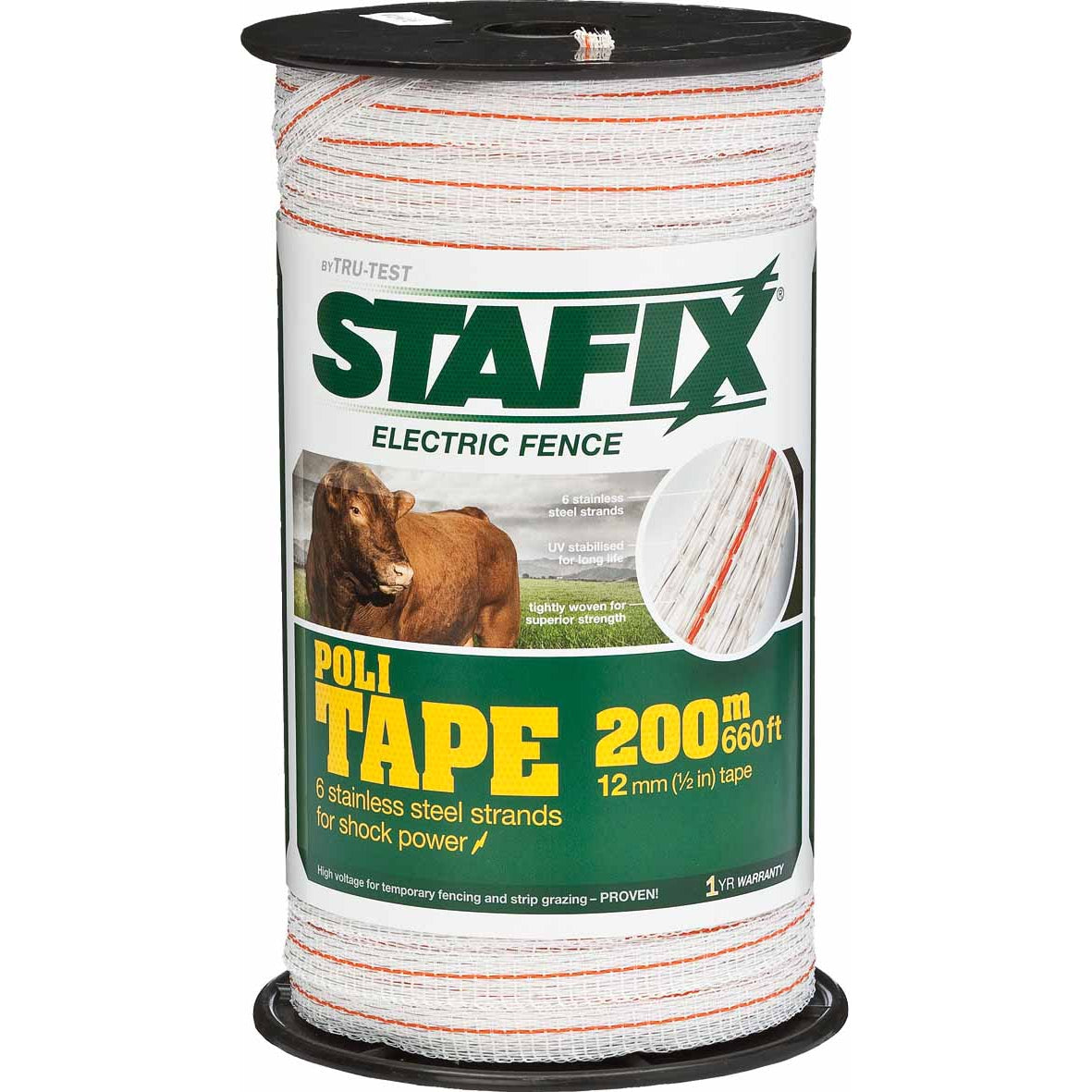 Stafix Politape 6 STR/660ft White