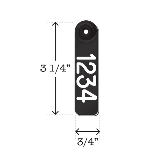 Ritchey Universal Ribbon  Tag  Black/White